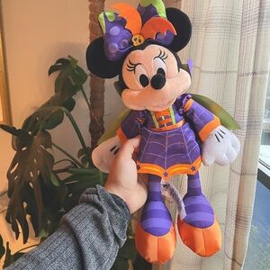 Halloween Minnie Mouse Plush - Early 2010s Disney Store